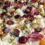 Gerslivel-gombával töltött paprika