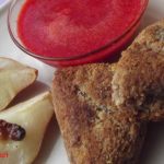 Mentás spárgás zöldborsós tészta és krém