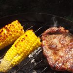 Grillezzünk! – Citromos fokhagymás csirkemell barackkal