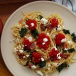 Csokis diós sárgabarackos kevert sütemény