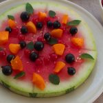 Csokis diós sárgabarackos kevert sütemény