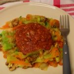 Gyümölcspuding útifű maghéjjal