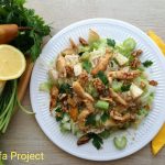 Csőben sült spenótos rizses hús