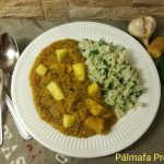 Medvehagymás zöldborsókrém tormával