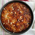 Epres-banános smoothie tál