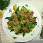 Epres-banános smoothie tál