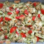 Barackos kecskesajtos galette