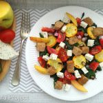 Bazsalikom pestós csirke karfiollal